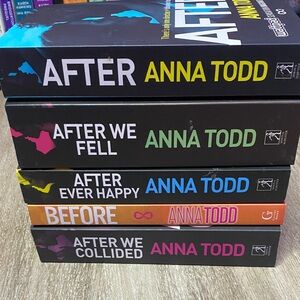 Anna Todd Book Set - After Series VERY USED DAMAGE